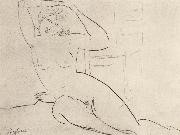 Amedeo Modigliani Seated Nude oil painting picture wholesale